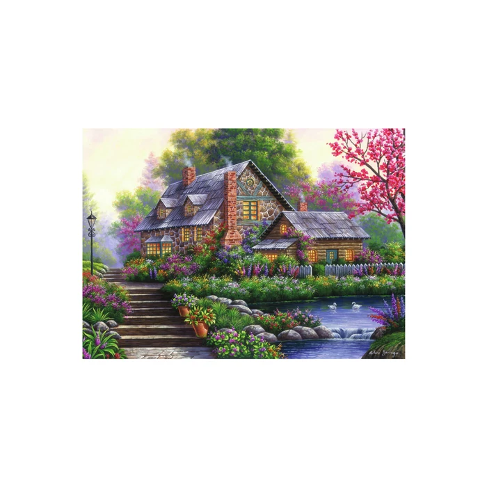 Ravensburger 12000464 - Romantikus menedék - 1000 db-os puzzle