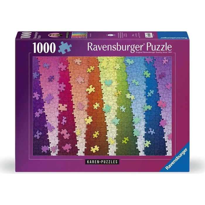 Ravensburger 12001027 - Színek a színeken - 1000 db-os puzzle