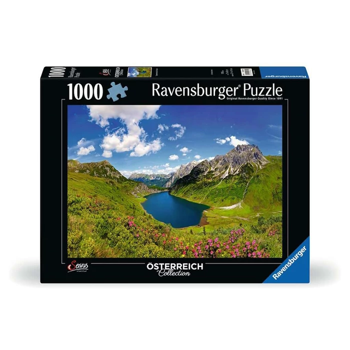 Ravensburger 12000602 - Tappenkarsee Kleinarl közelében, Ausztria - 1000-db-os puzzle