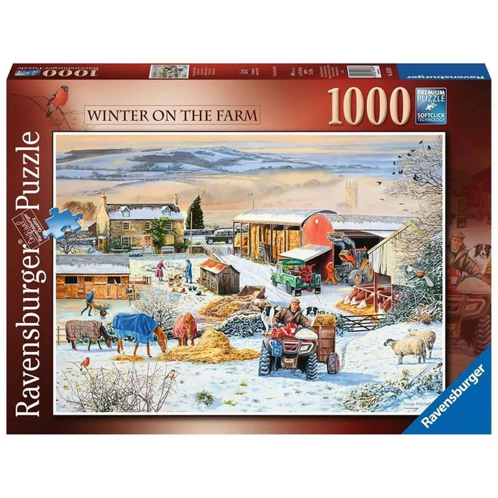 Ravensburger 16478 Tél a farmon - 1000 db-os puzzle