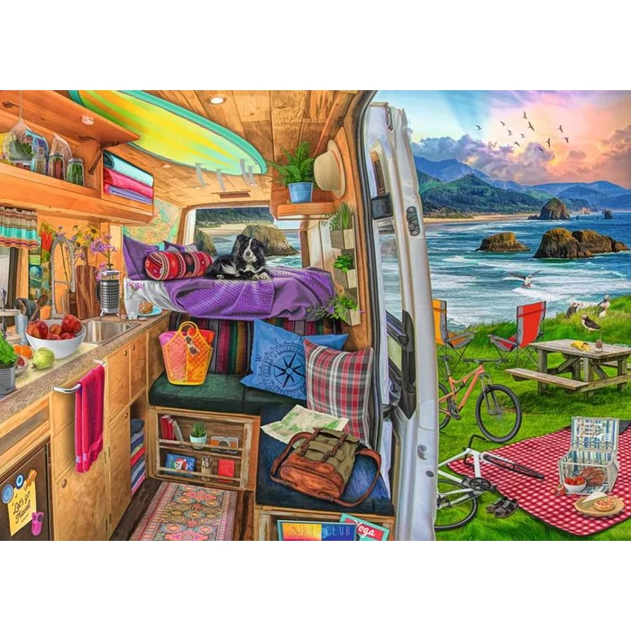 Ravensburger 12000491 - Tökéletes vakáció - 1000 db-os puzzle