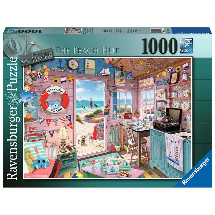 Ravensburger 15000 - Tóparti kunyhó - 1000 db-os puzzle