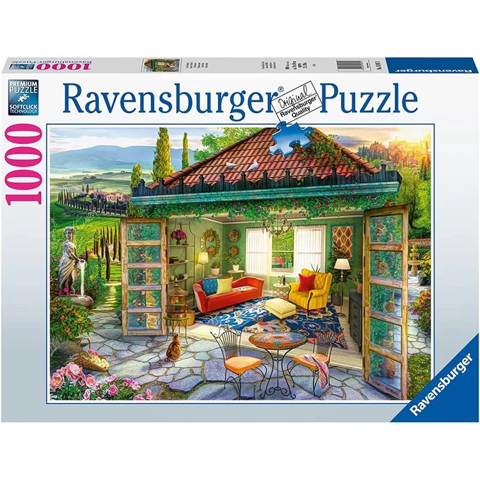 Ravensburger 16947 - Toszkán oázis - 1000 db-os puzzle
