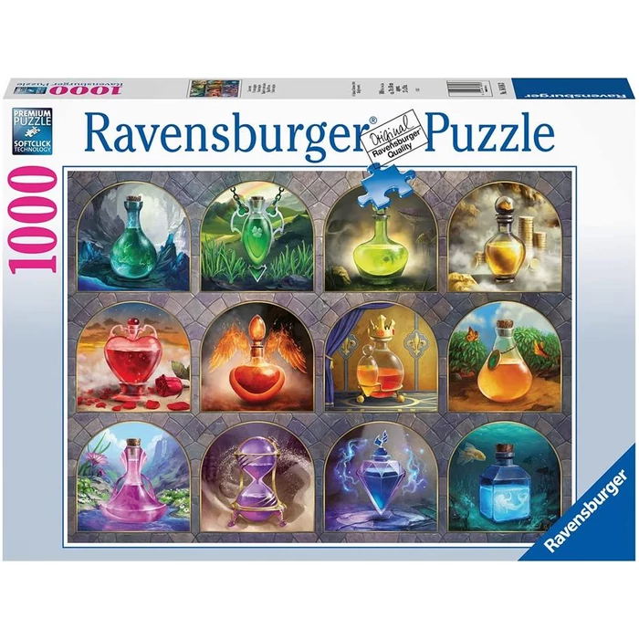 Ravensburger 1000 db-os puzzle - Varázslatos főzetek (16816)