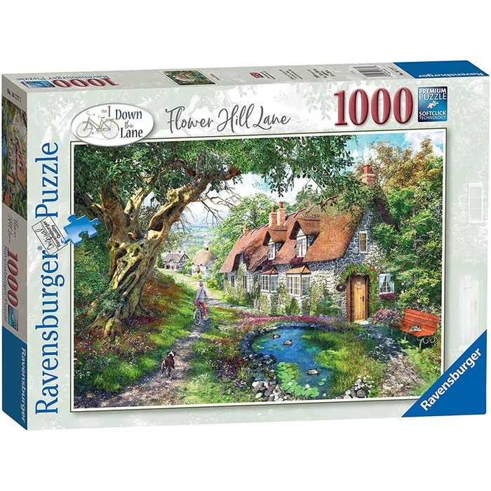 Ravensburger 1000 db-os puzzle - Virágos ösvény (16777)