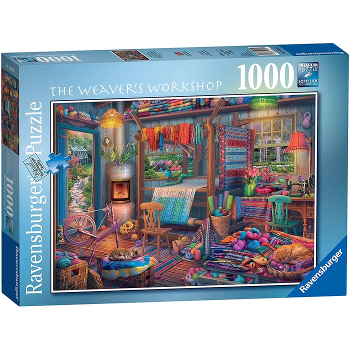 Ravensburger 14843 Szövőszék - 1000 db-os puzzle