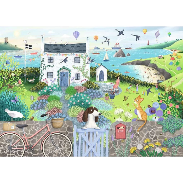 Ravensburger 1000 db-os  puzzle - Parti Kunyhó (12001104)