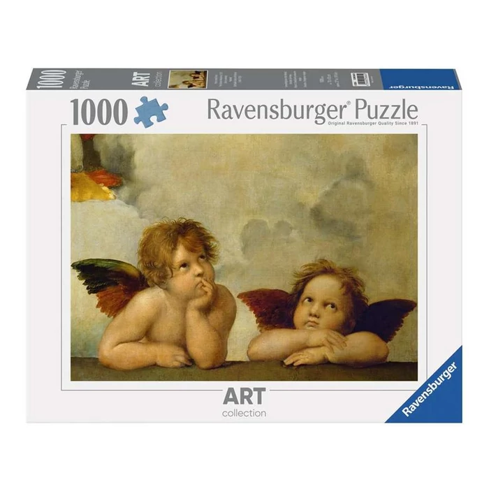 Ravensburger 12000062 - Art puzzle - Raffaello - Angyalok - 1000 db-os puzzle