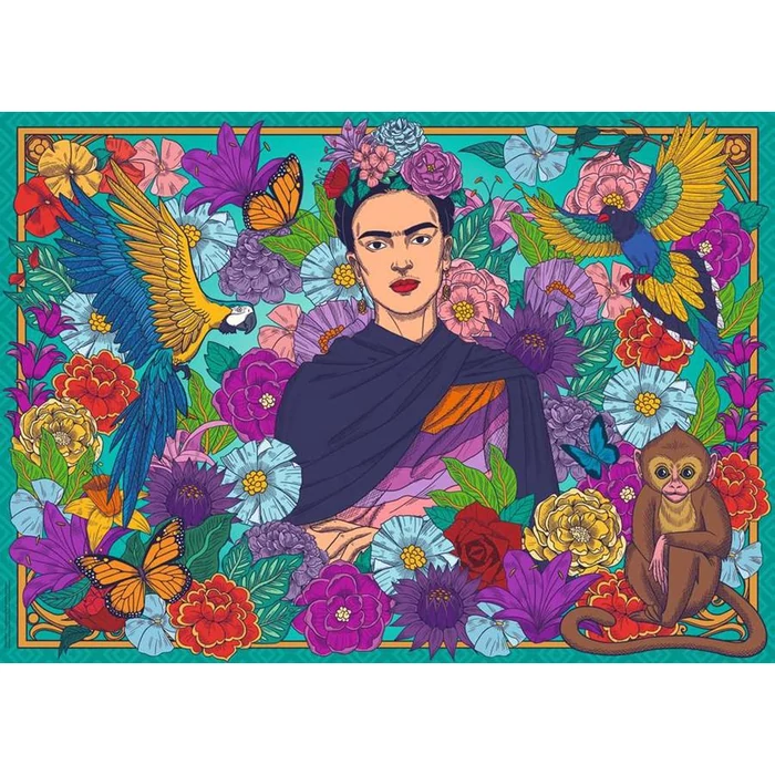 Ravensburger 12001475 - Frida Kahlo - 1000 db-os puzzle
