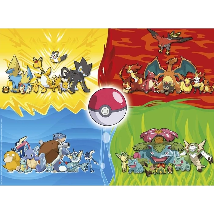Ravensburger 10035 - Pokémon - 150 db-os XXL puzzle