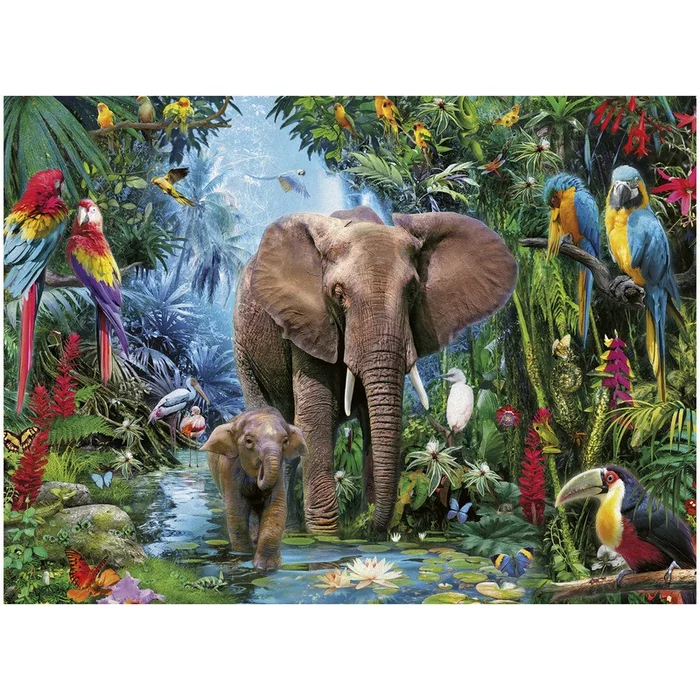 Ravensburger 150 db-os XXL puzzle - Elefántok (12901)