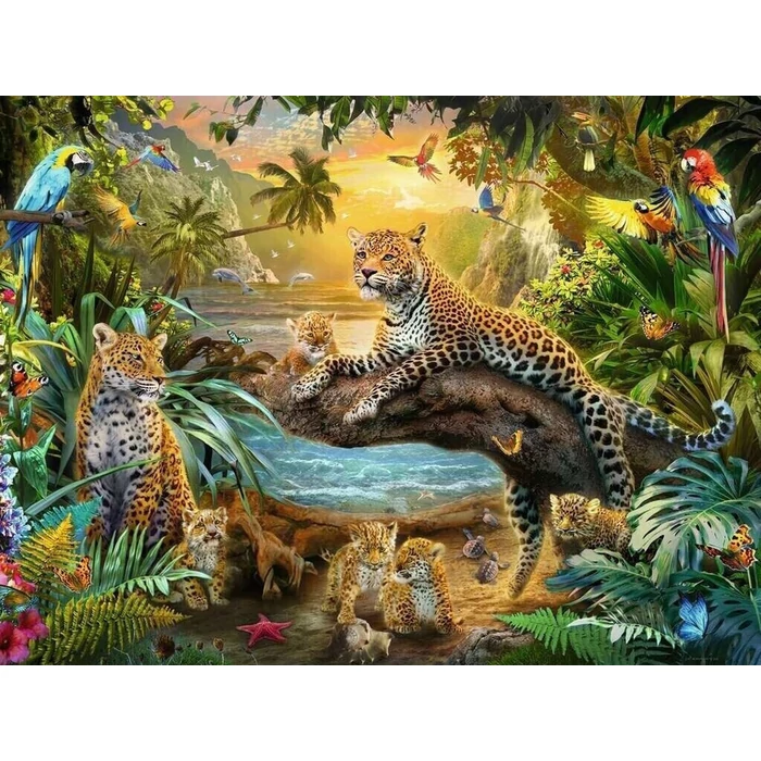 Ravensburger 17435 - A szavanna életre kel - 1500 db-os puzzle