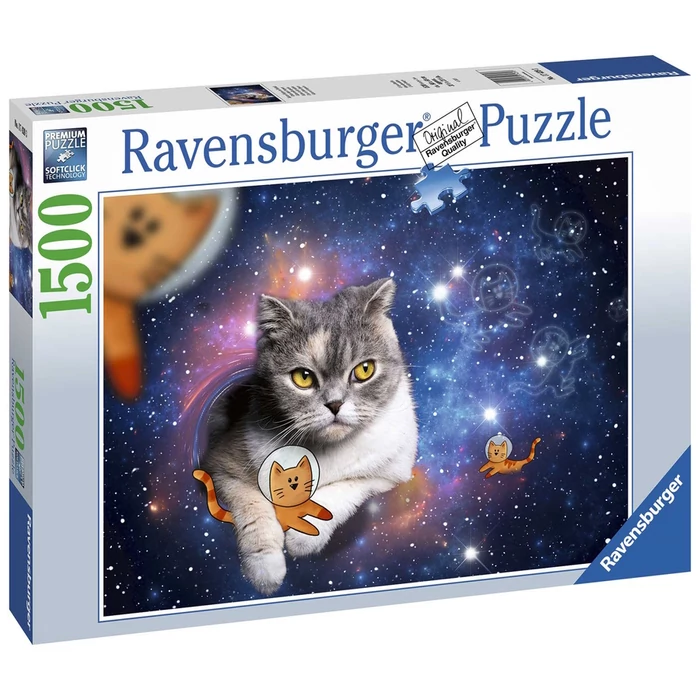 Ravensburger 17439 - Cicák az űrben - 1500 db-os puzzle