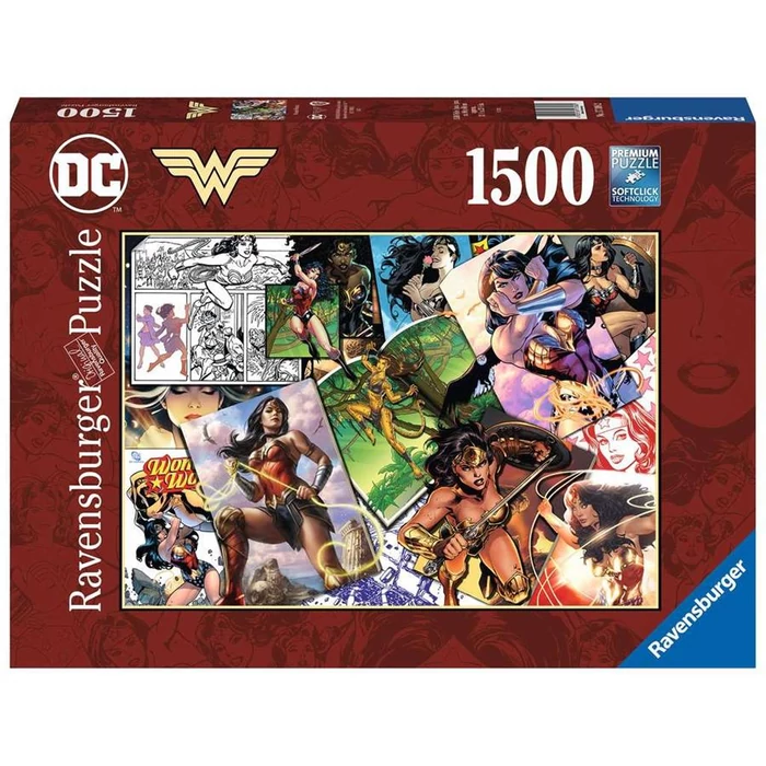 Ravensburger 17308 - DC, Wonder Woman - 1500 db-os puzzle