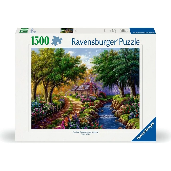 Ravensburger 12000735 - Ház a folyónál - 1500 db-os puzzle