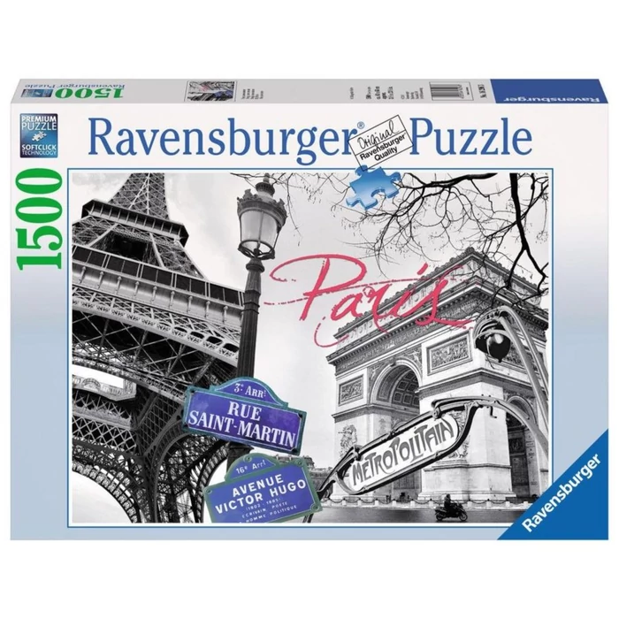 Ravensburger 12000708 - Szerelmem, Párizs - 1500 db-os puzzle
