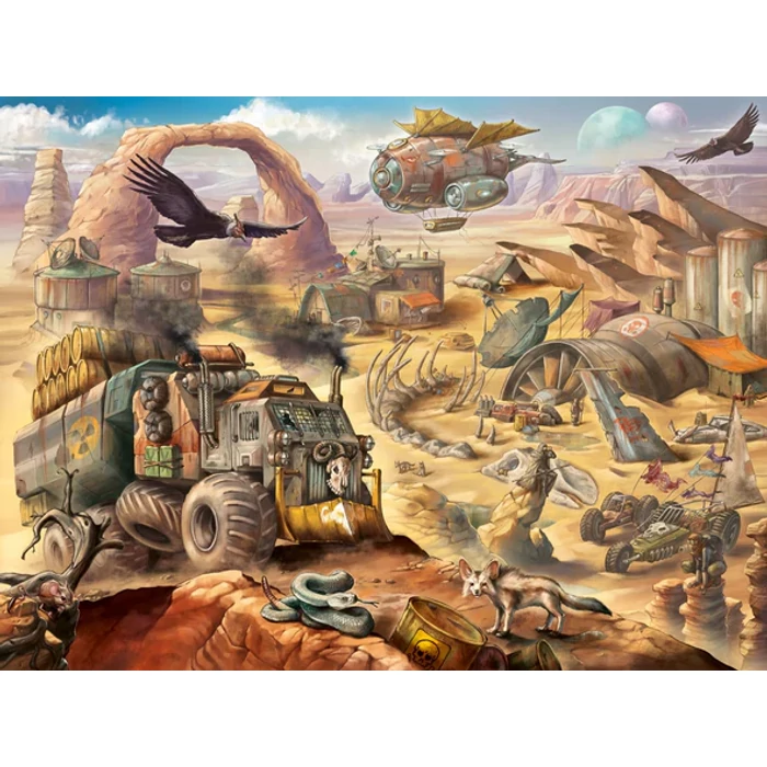 Ravensburger 12001395 - Üdv a pusztaságban - 1500 db-os puzzle