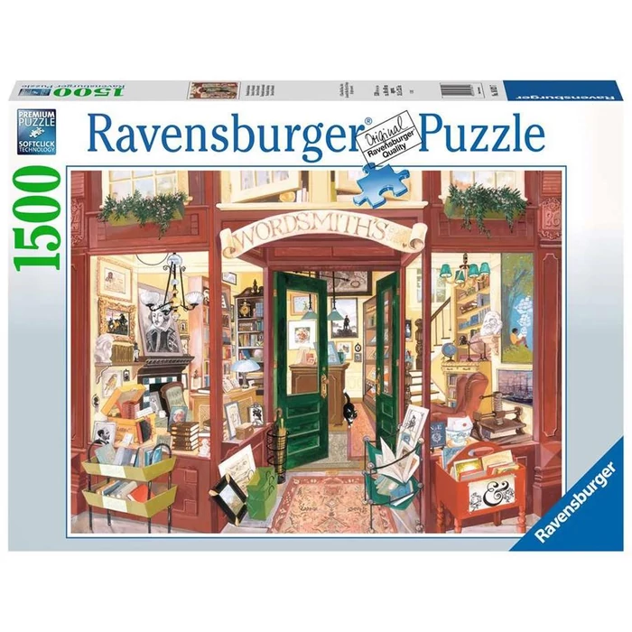 Ravensburger 16821 Wordsmith könyvesboltja - 1500 db-os puzzle