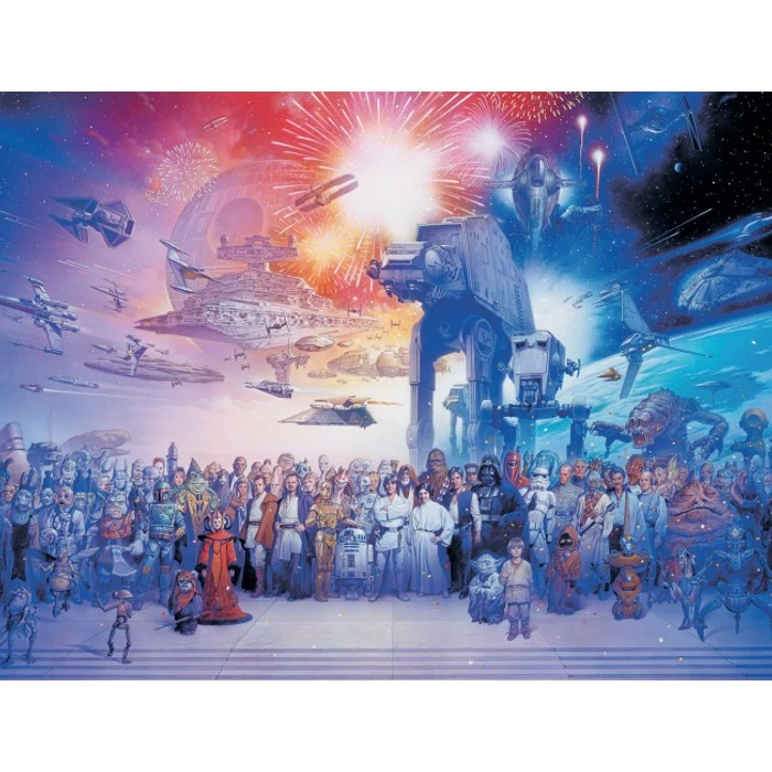 Ravensburger 16701 - Star Wars Univerzum - 2000 db-os puzzle