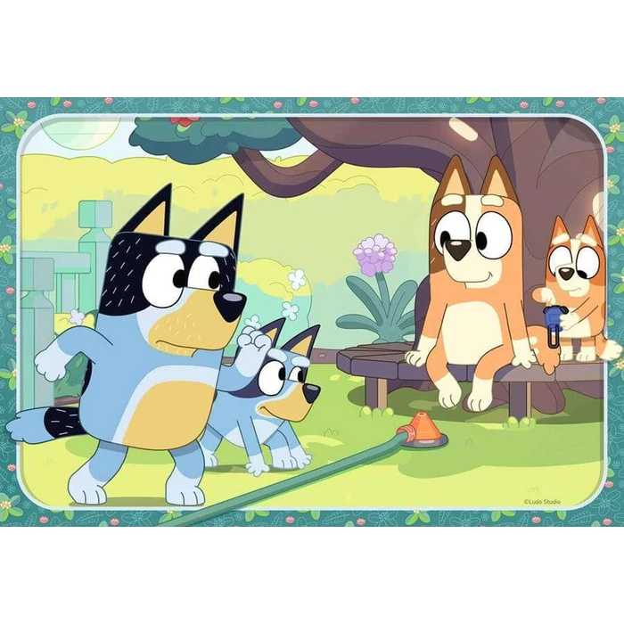 Ravensburger 12004111 - Bluey - 2 x 12 db-os puzzle