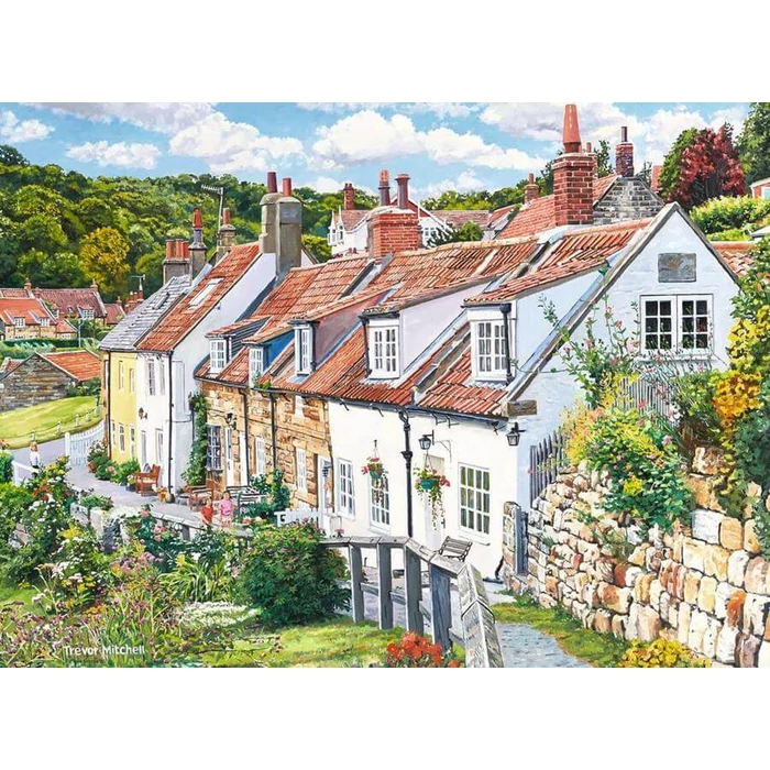 Ravensburger 12000024 - Cosy Cottages - Észak Yorkshire - 2 x 500 db-os puzzle