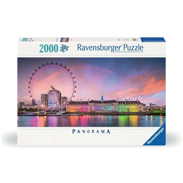 Ravensburger 12000805 - Színes London - 2000 db-os Panoráma puzzle