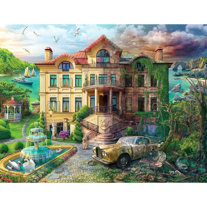 Ravensburger 17464 - Cove Manor - 2000 db-os puzzle