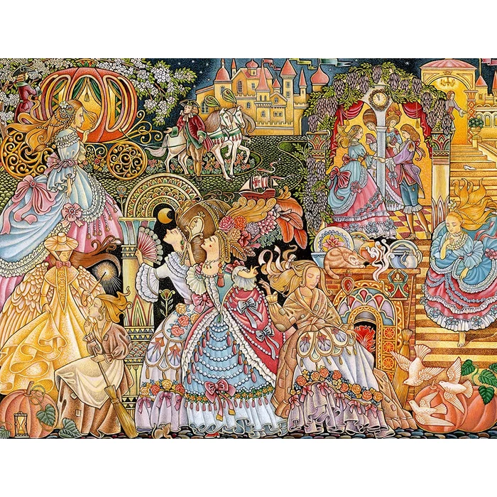 Ravensburger 2000 db-os puzzle - Hamupipőke (16568)