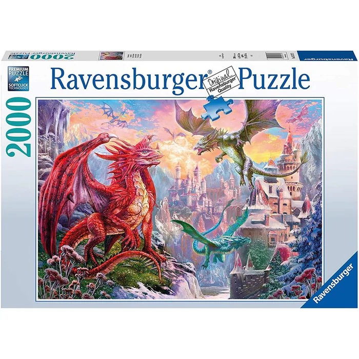 Ravensburger 16717 Sárkányország - 2000 db-os puzzle