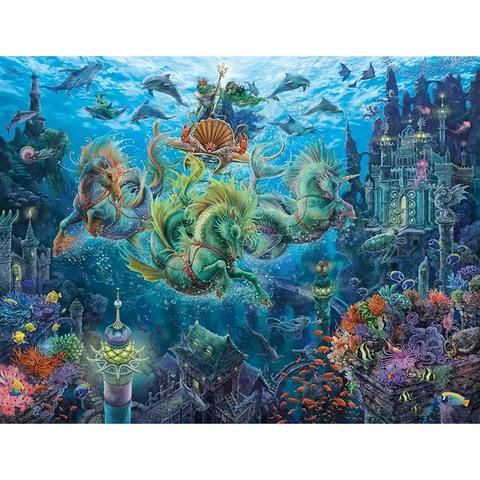 Ravensburger 17115 - Vízalatti varázslat - 2000 db-os puzzle