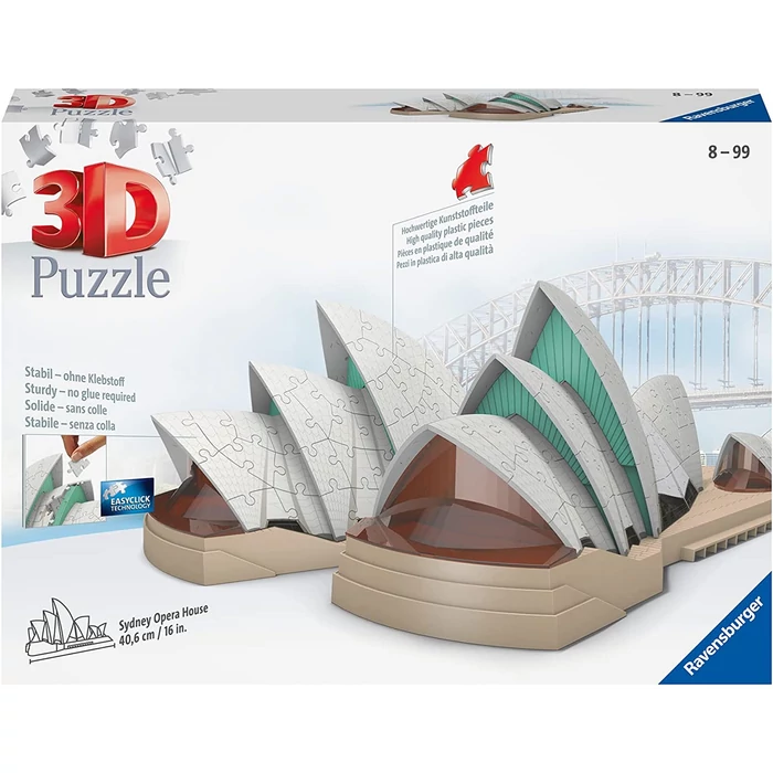 Ravensburger 216 db-os 3D  puzzle - Sydney Opera  (11243)