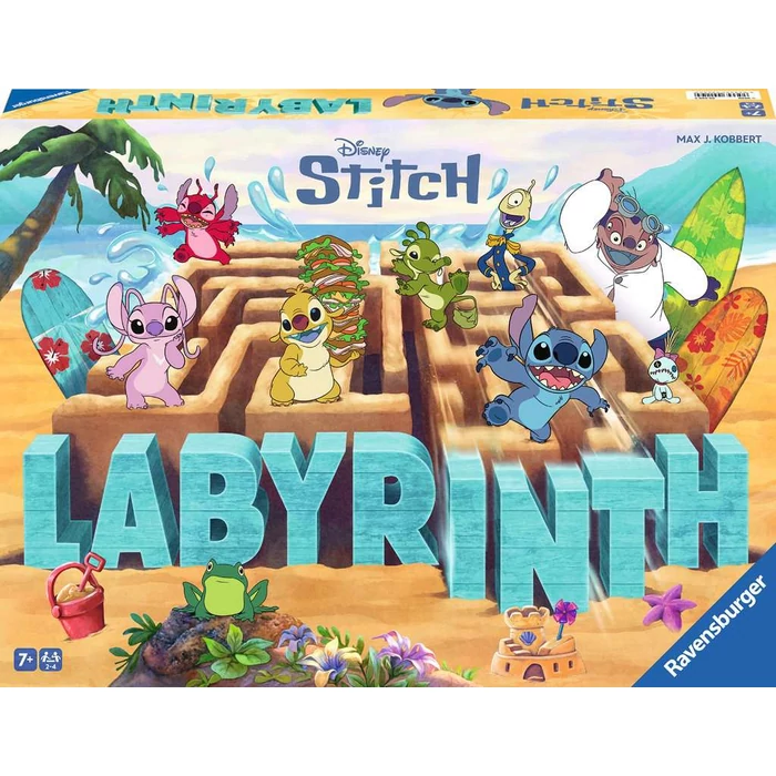 Ravensburger 24943 - Stitch Labirintus társasjáték