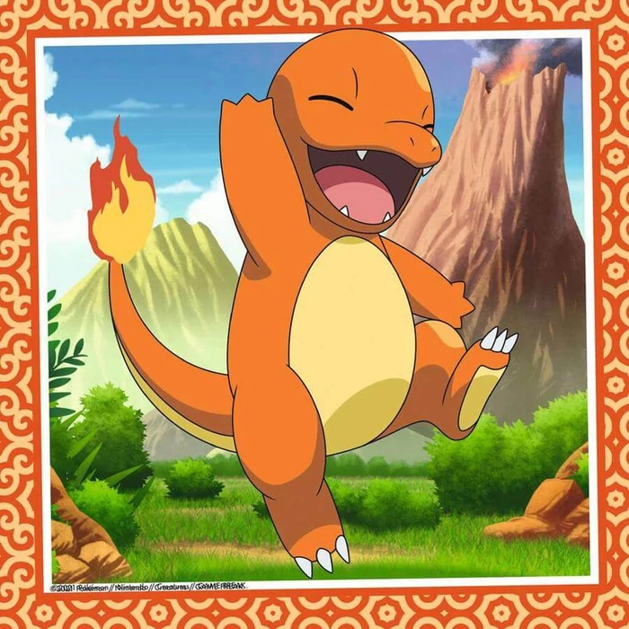 Ravensburger 05586 - Pokemon - Dínó bébik - 3 x 49 db-os puzzle