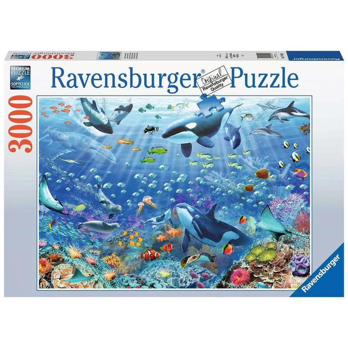 Ravensburger 17444 - Színes víz alatti világ - 3000 db-os puzzle