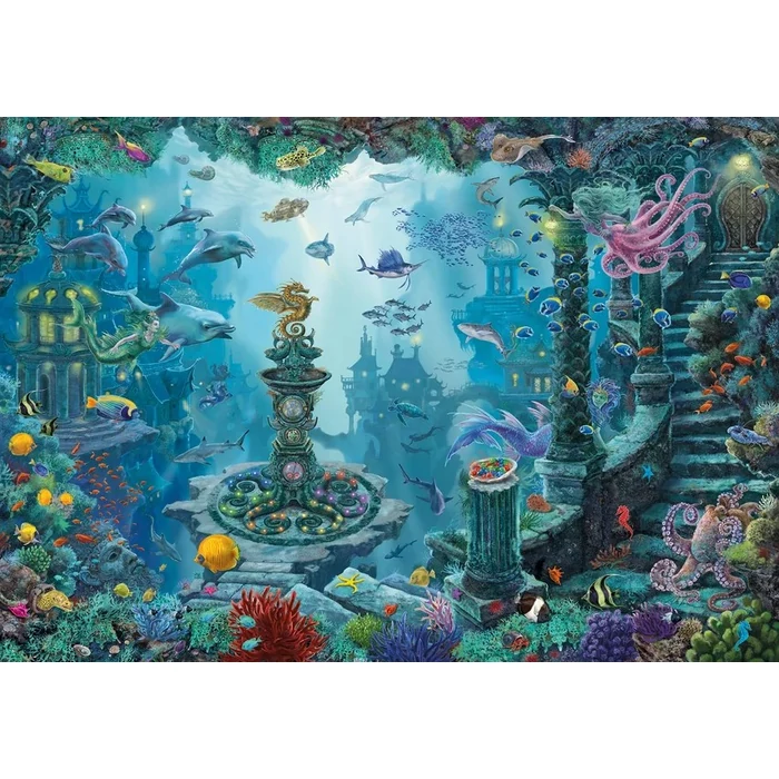 Ravensburger 368 db-os Exit KIDS puzzle - Víz alatti királyság (13394)