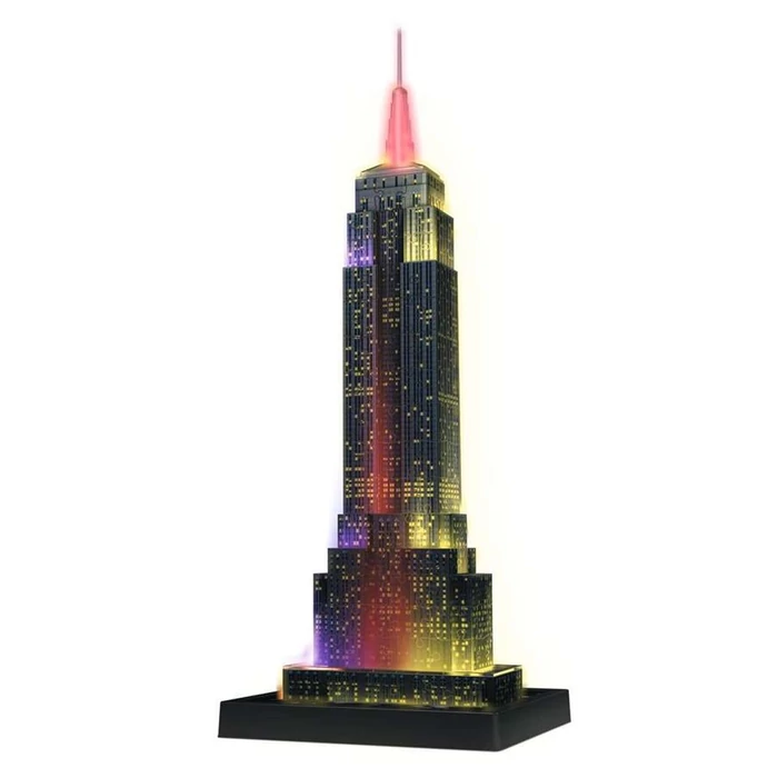 Ravensburger 12566 - Night Edition - Empire State Building - 216 db-os 3D puzzle