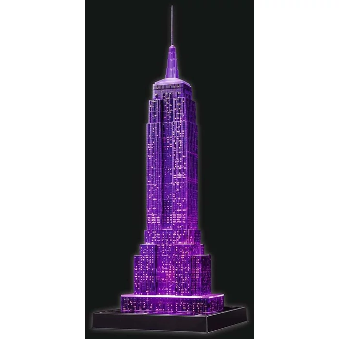 Ravensburger 12566 - Night Edition - Empire State Building - 216 db-os 3D puzzle