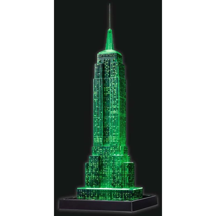 Ravensburger 12566 - Night Edition - Empire State Building - 216 db-os 3D puzzle