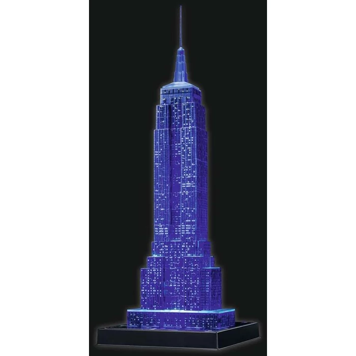 Ravensburger 12566 - Night Edition - Empire State Building - 216 db-os 3D puzzle