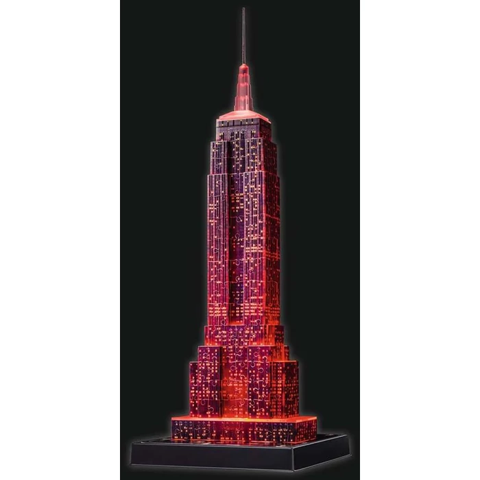 Ravensburger 12566 - Night Edition - Empire State Building - 216 db-os 3D puzzle