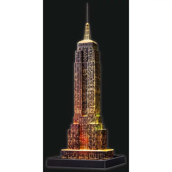 Ravensburger 12566 - Night Edition - Empire State Building - 216 db-os 3D puzzle