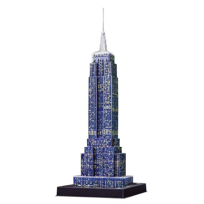 Ravensburger 12566 - Night Edition - Empire State Building - 216 db-os 3D puzzle