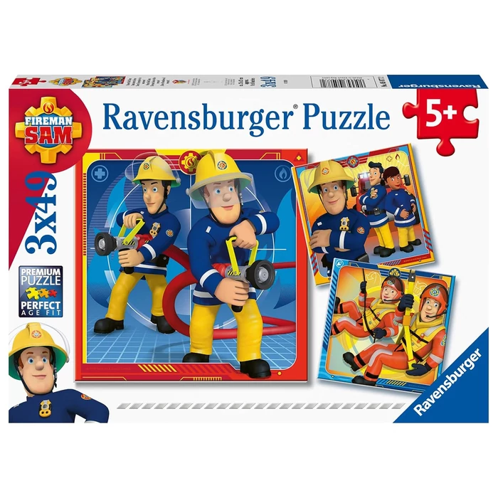 Ravensburger 3 x 49 db-os puzzle - Sam a mi hősünk (05077)