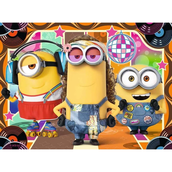 Ravensburger 05060 - Minyonok 2 - 4 az 1-ben puzzle (12,16,20,24 db-os)-os puzzle