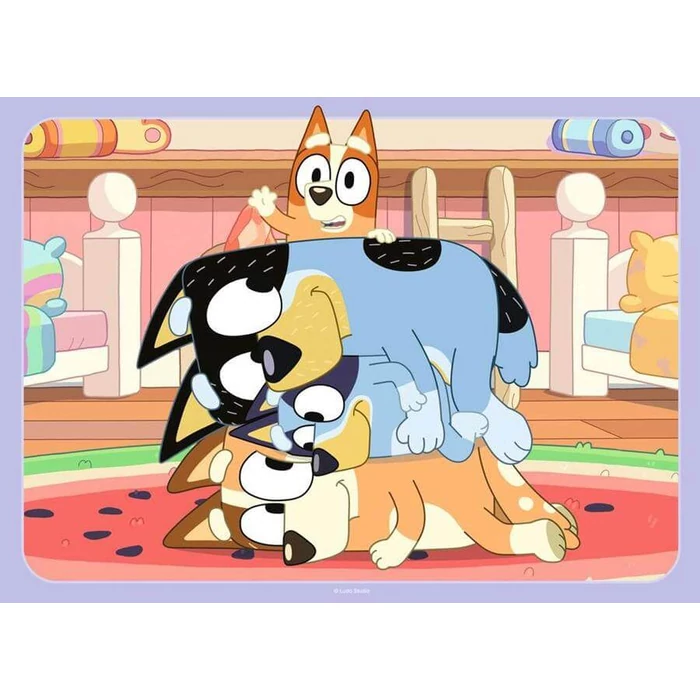 Ravensburger 05222 - Bluey - 4 x 42 db-os puzzle