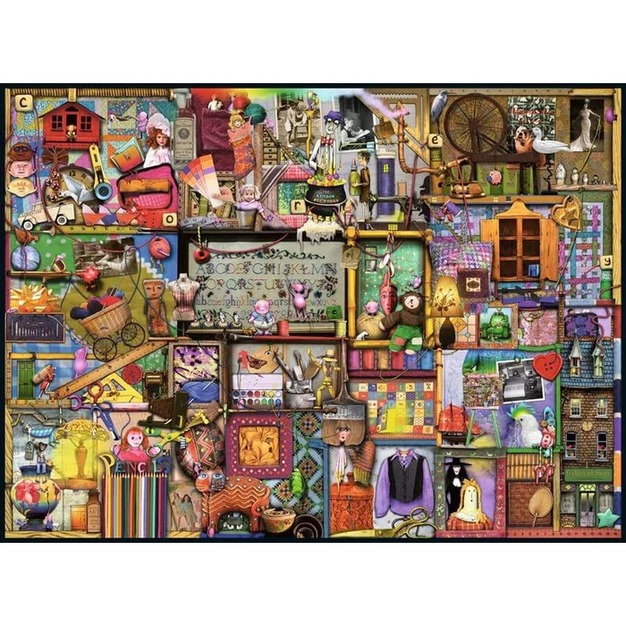 Ravensburger 17558 - Colin Thompson varázslatos világa 1 - 4 x 500 db-os puzzle