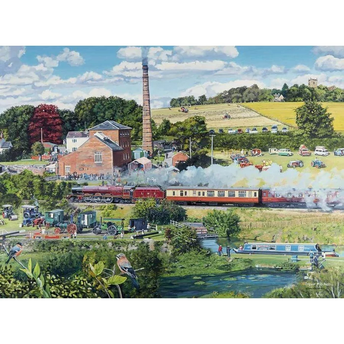 Ravensburger 16578 - Happy Days - Vidéki nosztalgia - 4 x 500 db-os puzzle