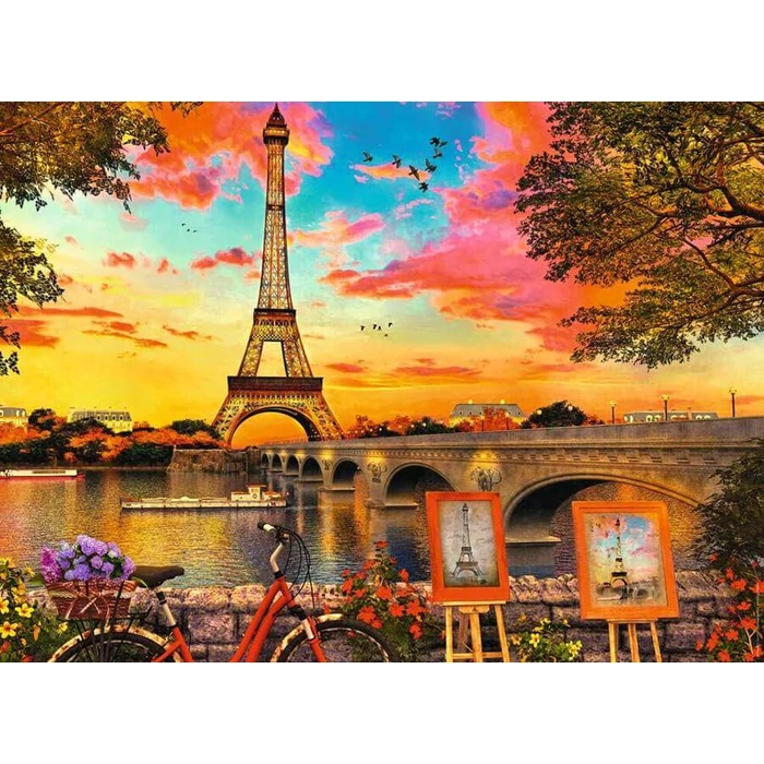 Ravensburger 12000426 - Párizsi esték - 500 db-os puzzle