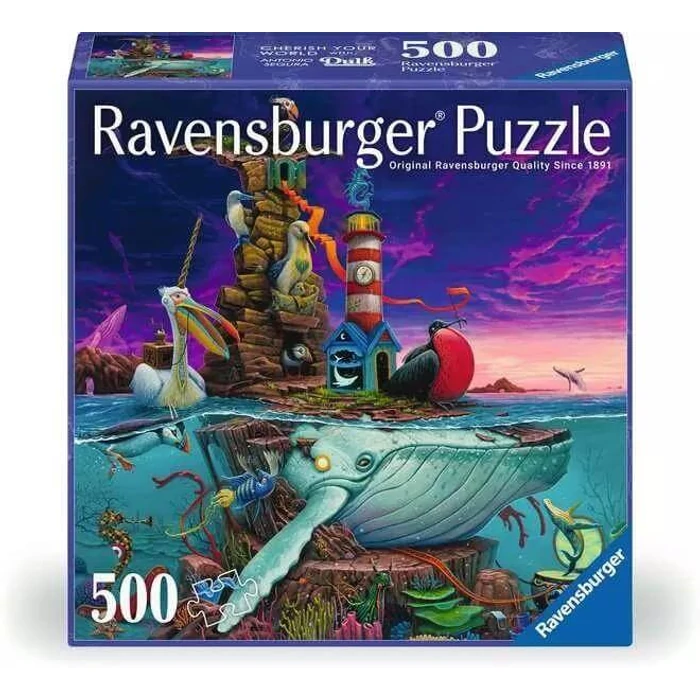 Ravensburger 12001472 - Szigetvilág, Dulk - 500 db-os puzzle