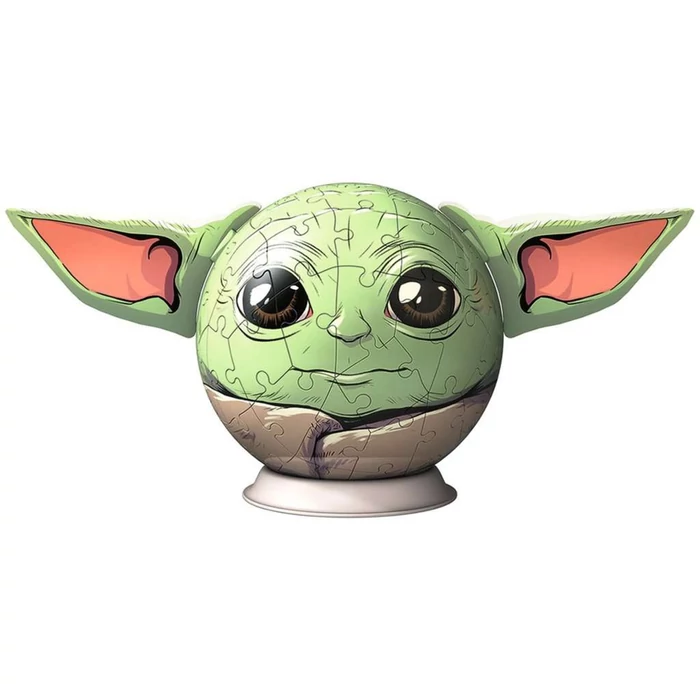 Ravensburger 11556 - Mandalorian Grogu - 72 db-os 3D gömb puzzle